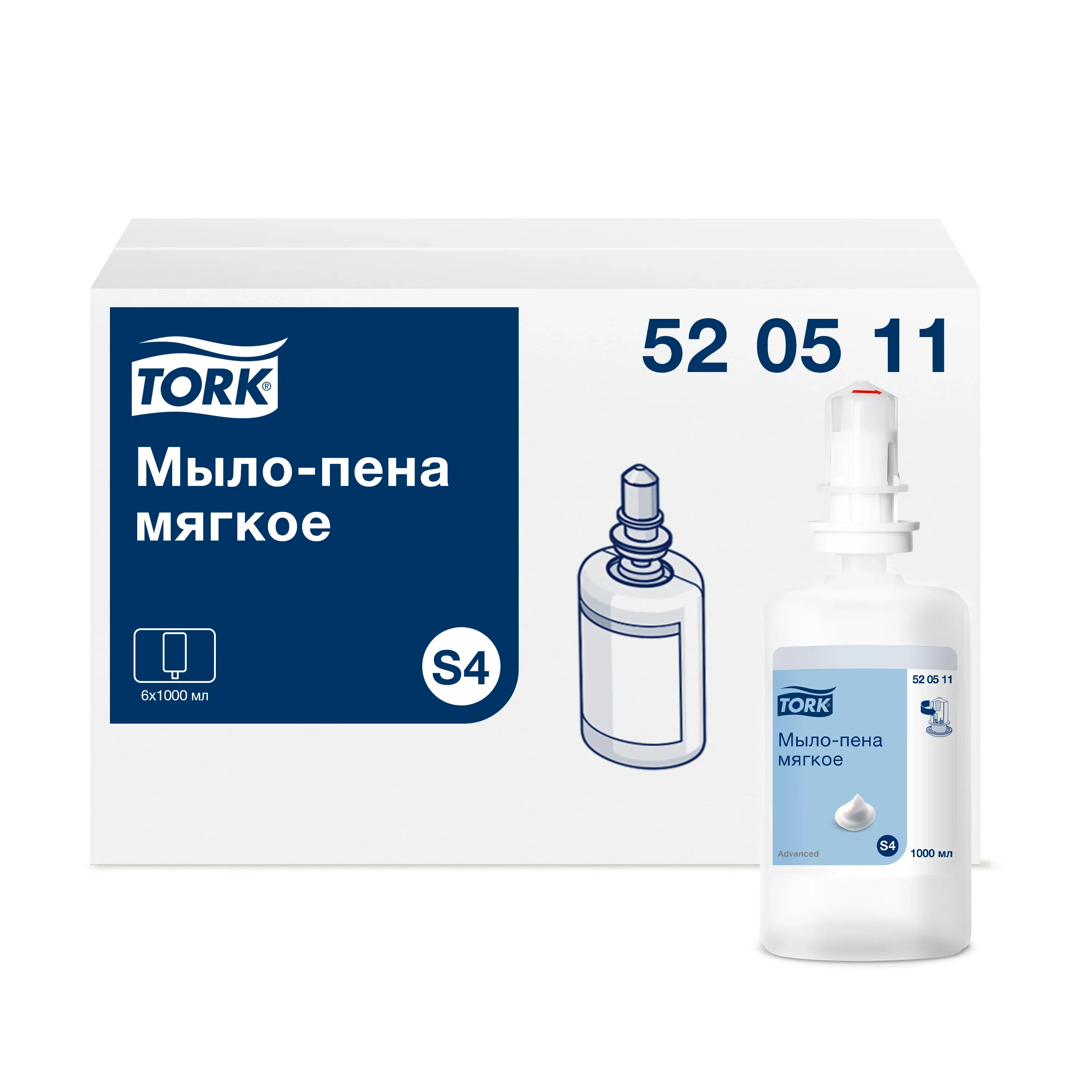 Мыло-пена мягкое TELLUS арт.520511, 1 л